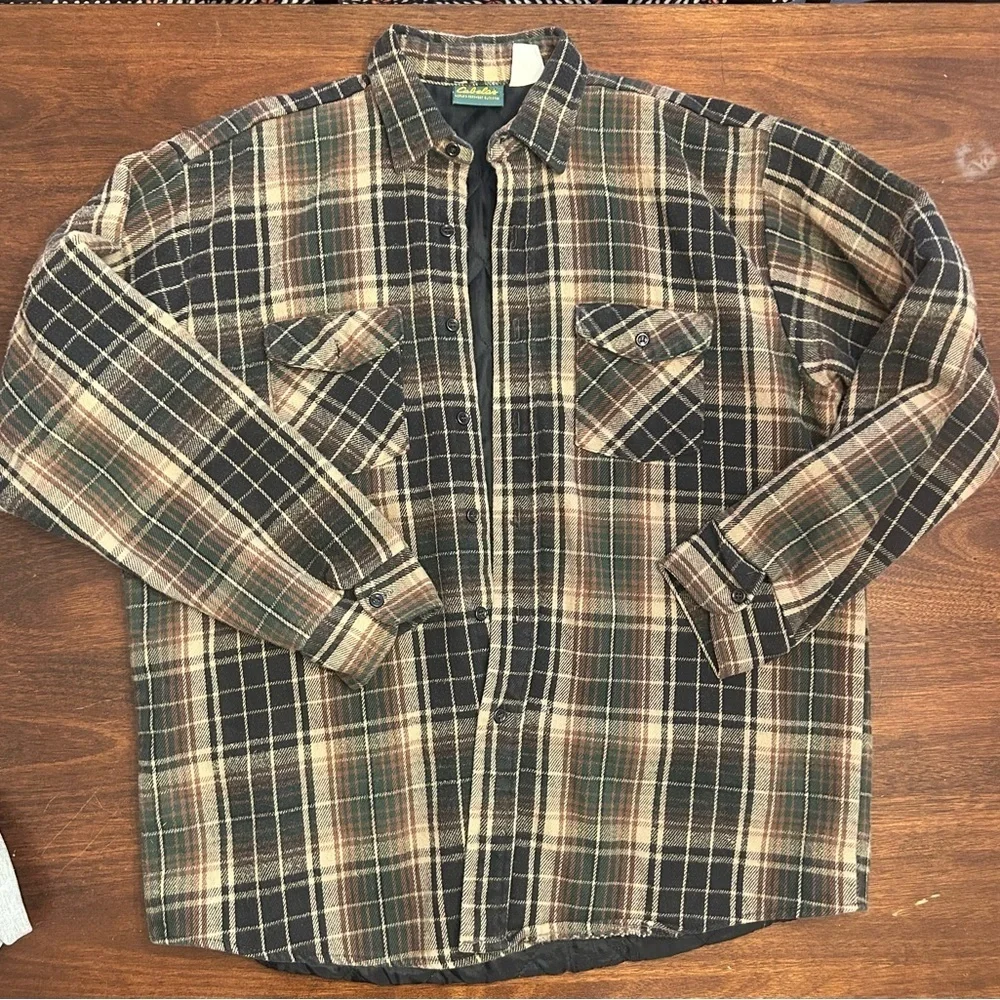 Cabela's Multicolor Plaid Shirt